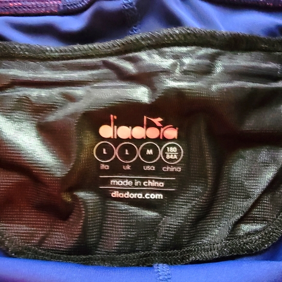 BRAND NEW Diadora Running Tech Advanced Leggings Mens Size Medium - Picture 9 of 11